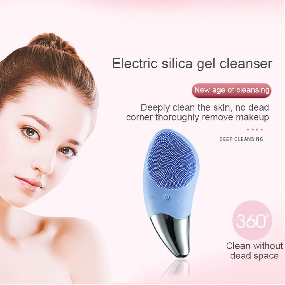 Waterproof Facial Cleansing Brush